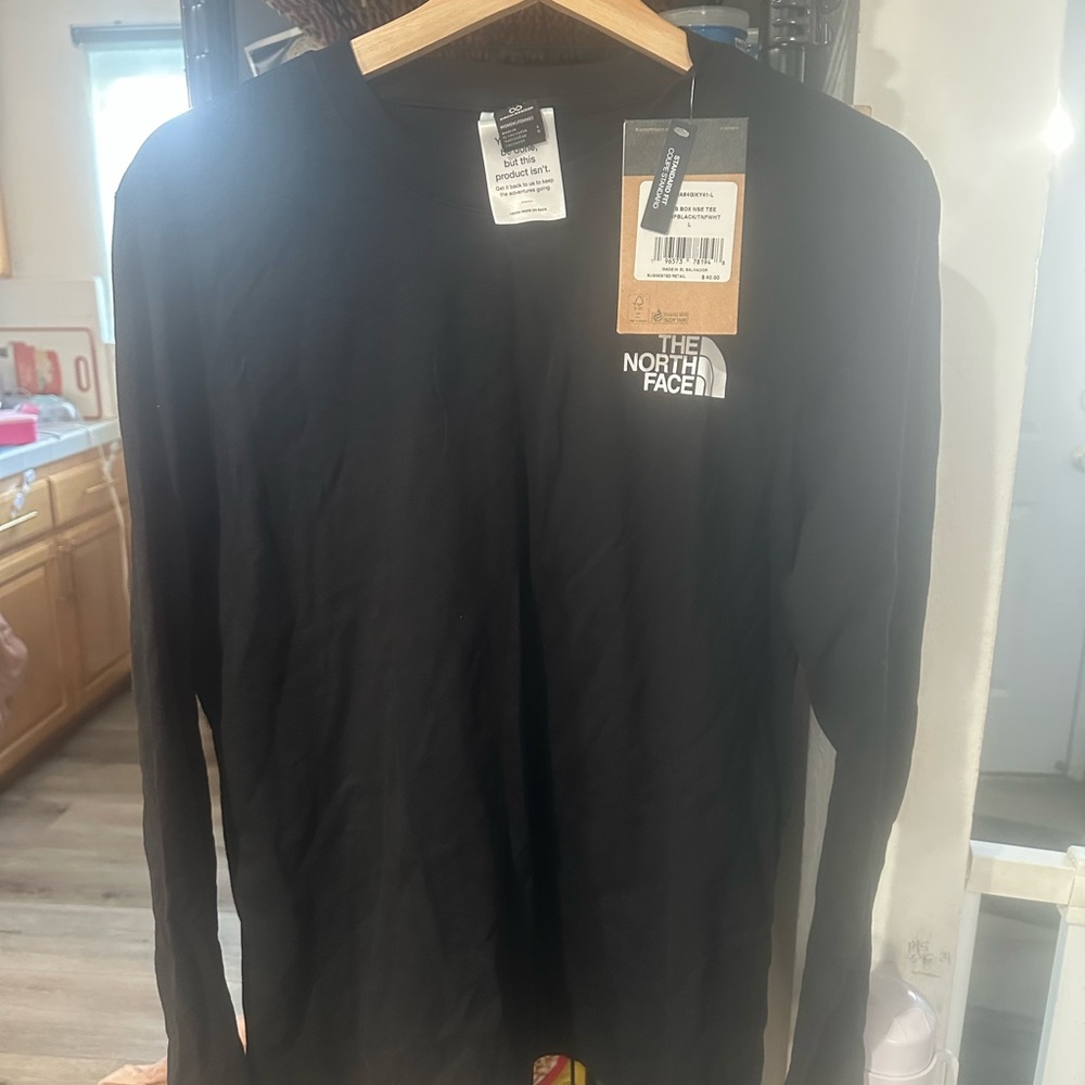 Northface Long Sleeve shirt Size Large